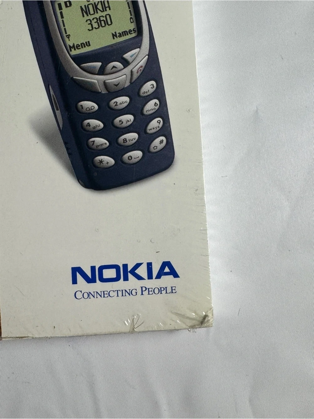 ✨ NOS Vintage Nokia 3360 Manual - FACTORY SEALED! ✨